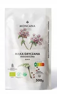 Mąka - Mąka Gryczana Biała Bezglutenowa BIO 500g Moncana Pudrowa, EKO - miniaturka - grafika 1