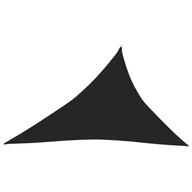 Parasole ogrodowe - vidaXL Żagiel przeciwsłoneczny, 160 g/m, czarny, 4x5x6,8 m, HDPE 311761 - miniaturka - grafika 1
