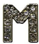 Akcesoria jeździeckie - Literka M do naczółka - HKM - miniaturka - grafika 1