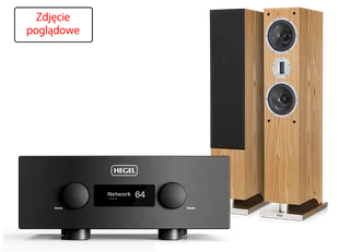 Hegel H600 (czarny) + Response K3 (dąb) - Zestawy stereo - miniaturka - grafika 1