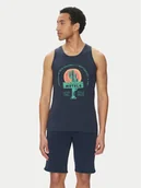 Koszulki męskie - Blend Tank top 20718290 Granatowy Regular Fit - miniaturka - grafika 1