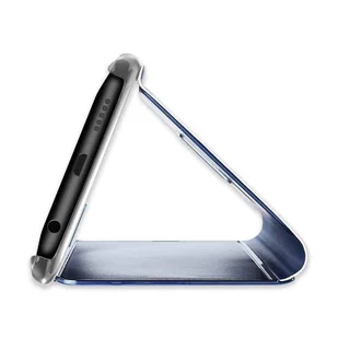 Clear View Case futerał etui z klapką Huawei Y7 2019 / Y7 Prime 2019 niebieski - Etui i futerały do telefonów - miniaturka - grafika 5