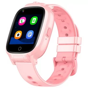 Garett Kids Twin 4G Różowy - Smartwatch - miniaturka - grafika 1