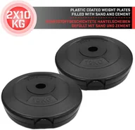 Hantle i ciężarki - Physionics Zestaw obciążeń 2 x 2,5 kg, 30/31 mm - miniaturka - grafika 1