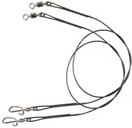 Inne akcesoria dla wędkarzy - MIKADO Jaws Przypon Stalowy 30cm/12kg 2 szt. - miniaturka - grafika 1