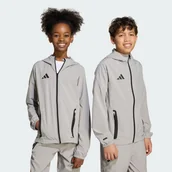 Kurtki i płaszcze dla dziewczynek - Kurtka Tiro 25 Competition Vis Tech Travel Kids - Adidas - miniaturka - grafika 1