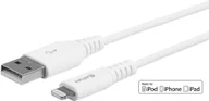 Kable USB - eSTUFF Lightning Cable MFI 0,15m Whit - miniaturka - grafika 1