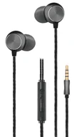Słuchawki bluetooth - 2GO Douszny zestaw suchawkowy stereo Deluxe - czarny/antracyt - miniaturka - grafika 1