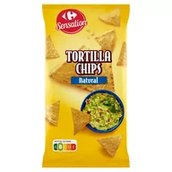 Kuchnie świata - Carrefour Sensation Tortilla Chipsy solone 200 g - miniaturka - grafika 1