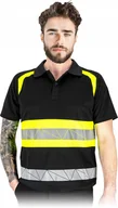 Odzież robocza - Koszulka polo, ostrzegawcza męska LH RAUTEX-PS B r. S - miniaturka - grafika 1