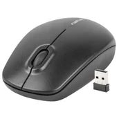 Myszki - Natec Merlin nano czarna (NMY-0897) - miniaturka - grafika 1