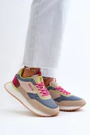Sneakersy damskie - Sneakersy Damskie Memory Foam System Big Star NN274692 Multikolor-37 - miniaturka - grafika 1