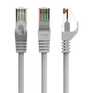 GEMBIRD Patchcord kat.6 UTP 15m czysta miedź kolor szary - Patchcordy - miniaturka - grafika 1