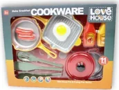 Zabawki AGD - HH Poland Zestaw naczyń z akcesoriami XG1-19B 08595 - miniaturka - grafika 1