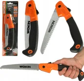 Nożyce i sekatory - KIK WOKIN Piła ręczna ogrodowa do gałęzi drewna składana ostra duże zęby 180mm - miniaturka - grafika 1