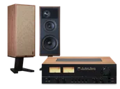 Zestawy stereo - NAD C 3050 (orzech) + Passif 50 (orzech) - miniaturka - grafika 1