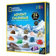 Mały naukowiec - National Geographic, Kalendarz adwentowy Minerały, zabawka kreatywna - miniaturka - grafika 1