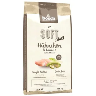 Bosch Petfood Soft+ Adult Kurczak&banan 12,5 kg - Sucha karma dla psów - miniaturka - grafika 1