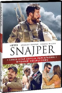 Snajper Edycja pamiątkowa) DVD - Filmy biograficzne DVD - miniaturka - grafika 1