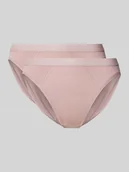 Majtki damskie - Figi z nadrukiem z logo w zestawie 2 szt. model ‘Ease’ - miniaturka - grafika 1