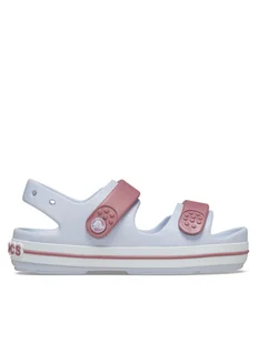 Crocs Sandały Crocband Cruiser Sandal T Kids 209424 Błękitny - Buty dla chłopców - miniaturka - grafika 1
