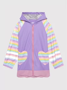 Playshoes Kurtka przeciwdeszczowa 408406 M Fioletowy Regular Fit - Kurtki i płaszcze dla chłopców - miniaturka - grafika 1