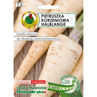 Pietruszka korzeniowa Halblange nasiona na taśmie 6m Pnos - Nasiona i cebule - miniaturka - grafika 1