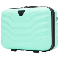 Walizki - Kuferek podróżny Wings PEAFOWL kosmetyczka 14" LIGHT GREEN - miniaturka - grafika 1