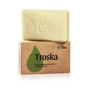 Olini, Mydło Troska z olejem konopnym i oliwą z oliwek, 90 g - Mydła - miniaturka - grafika 1