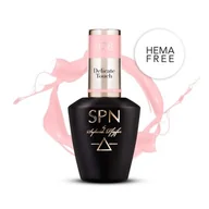 Lakiery hybrydowe - Lakier Hybrydowy do Paznokci Jasny Róż 878 Delicate Touch 8ml Spn Nails - miniaturka - grafika 1