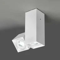 Lampy sufitowe - Milan Iluminación Milan Dau Spot lampa sufitowa 2-punktowa biała - miniaturka - grafika 1