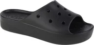 Klapki i japonki damskie - Crocs Crocs Classic Platform Slide 208180-2Y2 szary 38/39 - miniaturka - grafika 1
