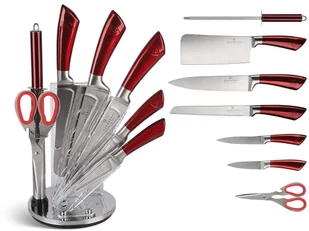 Edenberg Zestaw noży z ostrzałką (zestaw nr 9) EB-804 - Noże kuchenne - miniaturka - grafika 2