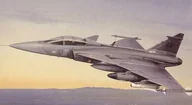 Modele do sklejania - Italeri 2638 JAS 39 A GRIPEN - miniaturka - grafika 1