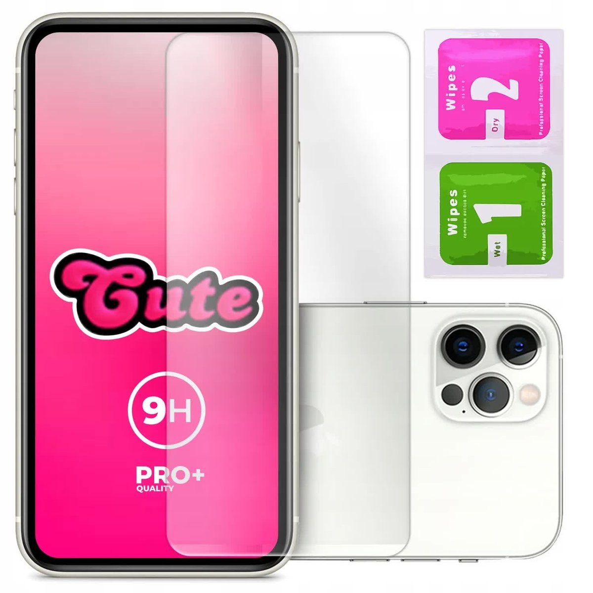 SZKŁO HARTOWANE OCHRONNE 9H do IPHONE 12 PRO