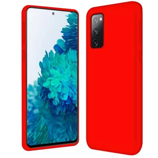 Etui na telefon Samsung Galaxy S20 FE silikonowo-żelowe etui na telefon komórkowy, czerwone - Etui i futerały do telefonów - miniaturka - grafika 1