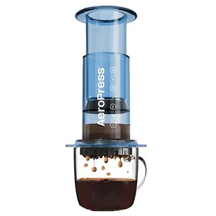 Zaparzacz AEROPRESS Clear Niebieski - Zaparzacze i kawiarki - miniaturka - grafika 1