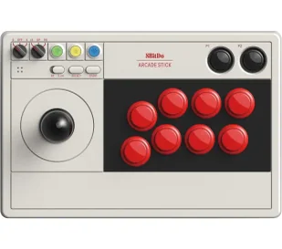 8BitDo Arcade Stick Truxton Steam Bundle do PC Nintendo Switch Bezprzewodowy - Kontrolery gier na PC - miniaturka - grafika 1