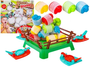 Rodzinna Gra Zręcznościowa "Jumping Sheep" SKACZĄCE OWCE Pchełki - Zabawy w naśladowanie dorosłych - miniaturka - grafika 1