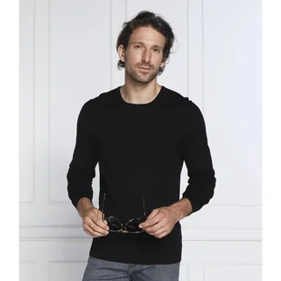 Calvin Klein Wełniany sweter Regular Fit - Swetry męskie - miniaturka - grafika 1