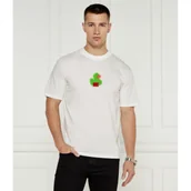 Koszulki męskie - HUGO T-shirt Dilippers | Relaxed fit - miniaturka - grafika 1