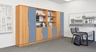 Meble do szkół i przedszkoli - Zestaw szafek szkolnych nr 11 - miniaturka - grafika 1