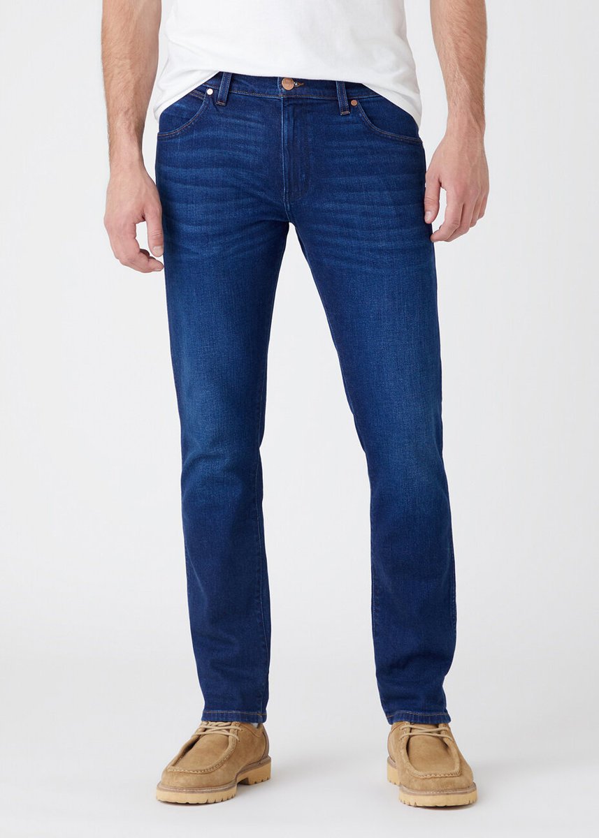 Męskie spodnie jeansowe dopasowane Wrangler LARSTON W31 L36