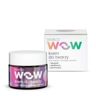 Sylveco WOW Krem do twarzy dla nastolatków 50ml 61976-uniw - Kremy do twarzy - miniaturka - grafika 1