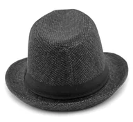 Czapki męskie - KAPELUSZ czapka Alessio MĘSKI damski WIOSNA JESIEŃ FEDORA - miniaturka - grafika 1