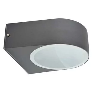 Ideus Zewnętrzna LAMPA ścienna LIMO 03133 elewacyjna OPRAWA tarasowy KINKIET outdoor IP54 ciemnoszary 03133 - Lampy ogrodowe - miniaturka - grafika 1