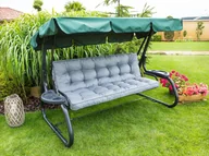 Poduszki ogrodowe - Poduszka Na Huśtawkę Pola, 140 X 105Cm, Popiel Ekolen - miniaturka - grafika 1