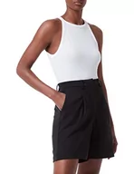 Spodenki damskie - VERO MODA Szorty damskie VMLUCCA HR Jersey Long Shorts NOOS, czarny, S - miniaturka - grafika 1