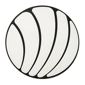 Lampy ścienne - Milagro Plafon SHELL WHITE 40W LED 480 mm ML6171 - miniaturka - grafika 1