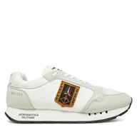 Sneakersy męskie - Sneakersy Aeronautica Militare 251SC292CT3331 Szary - miniaturka - grafika 1